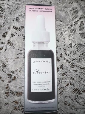 Earth Harbor Obscura Night Repair Concentrate 1 Oz 30ml NEW IN BOX Full Size